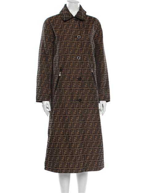 fendi coat vintage|fendi women' s trench coats.